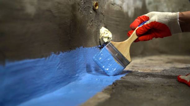 Commercial Foundation Crack Repair project at a Roan Mountain, TN business property by SJ Waterproofing Pros